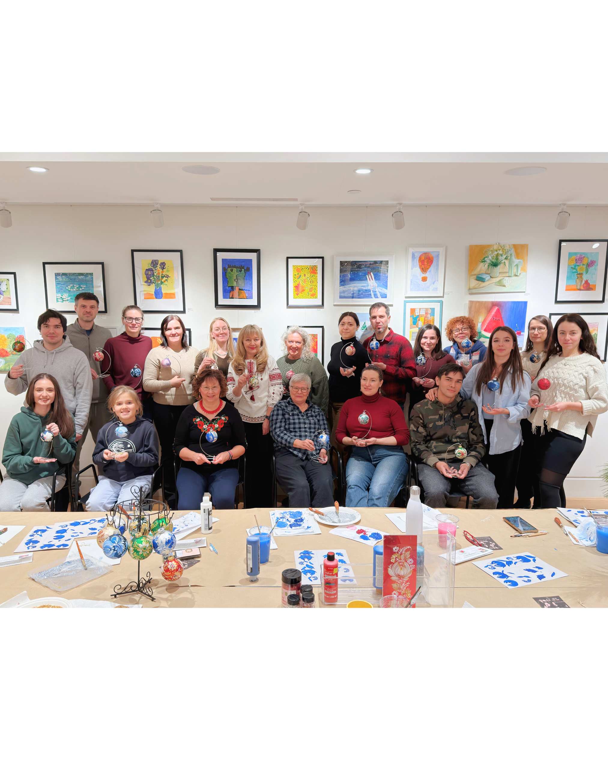 Petrykivka Christmas Ornament Workshop, Thursday, December 11, 2025